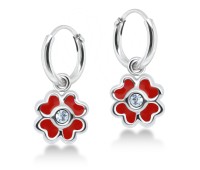 Kids Earring Charms Adorable Flower Designed HO-10-CH-214s